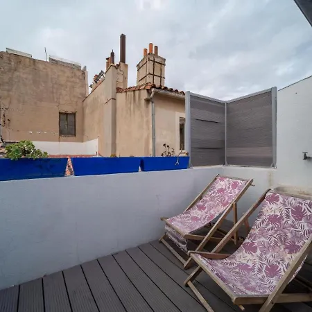 Appartement Cosy Triplex 120M2 Terrasse Au Panier Vue Major Vieux Port 7 Couchages Option Parking à Marseille Extérieur photo