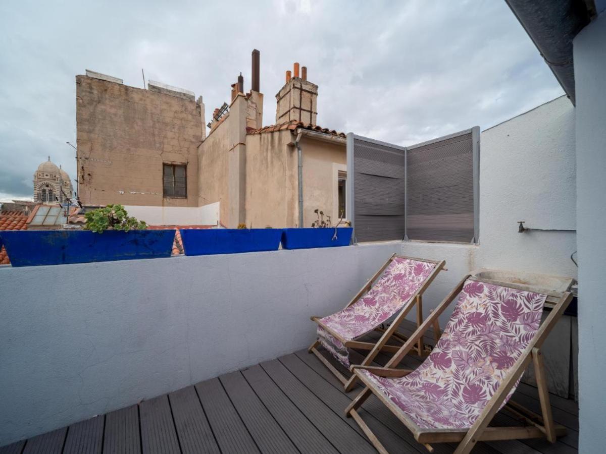 Cosy Triplex 120m2 Terrasse Au Panier Vue Major Vieux Port 7 Couchages Option Parking Appartement *